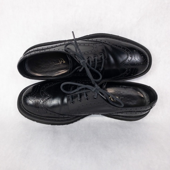Prada Leather Brogues - Picture 3 of 8